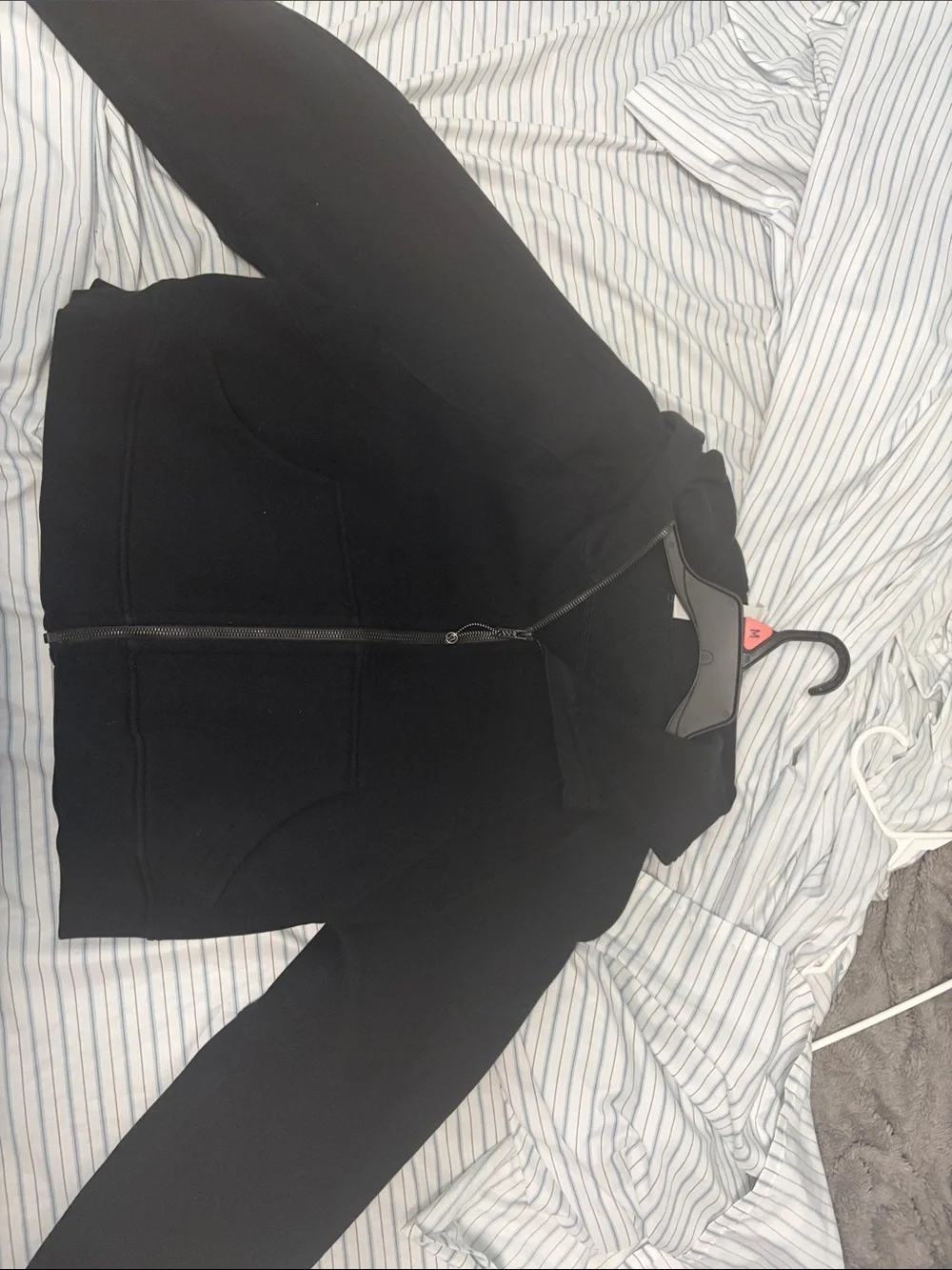 Black Full-Zip Hooded Jacket - lululemon